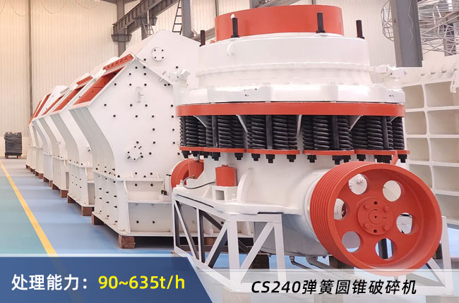 CS240彈簧圓錐破碎機