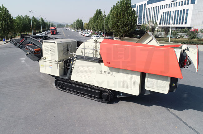 移動(dòng)式建筑垃圾破碎機(jī) 移動(dòng)式建筑垃圾破碎機(jī)