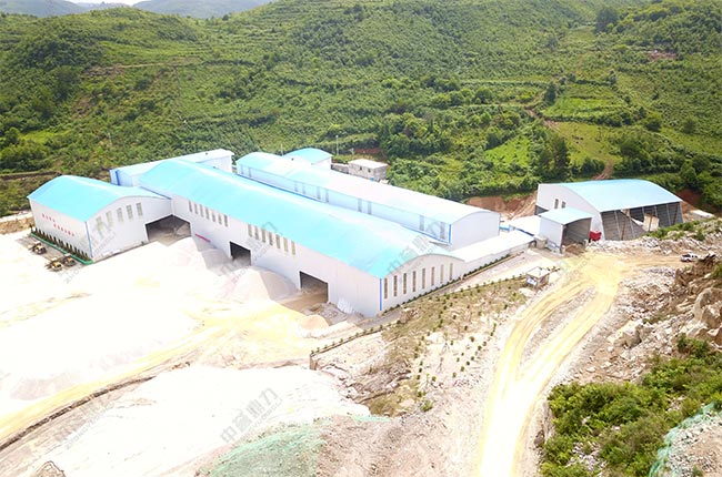 貴州凱仕順和時產(chǎn)1000噸石子生產(chǎn)線