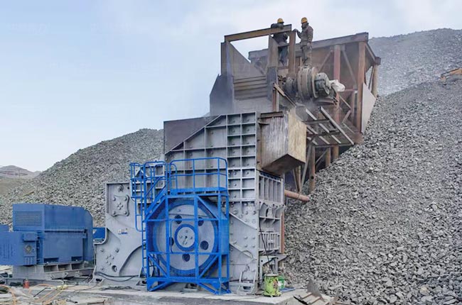 山西DLHGC臥式旋回破碎機(jī)破碎鐵礦石項(xiàng)目
