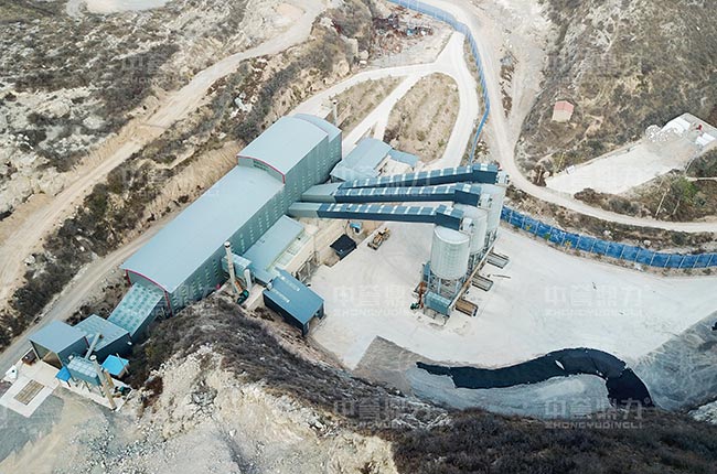 山西聚順達(dá)石料廠白云石破碎生產(chǎn)線