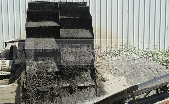 洗砂機客戶現(xiàn)場