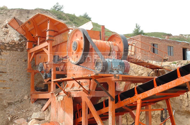 顎式破碎機工作原理 顎式破碎機工作原理