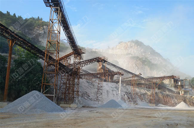 時產500噸石子破碎生產線 時產500噸石子破碎生產線