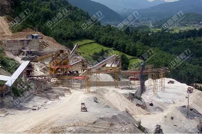 600-800噸石灰石生產線 600-800噸石灰石生產線