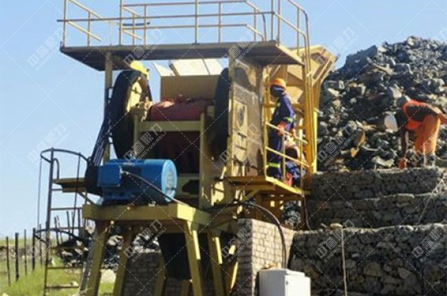 顎式破碎機客戶現場 顎式破碎機客戶現場