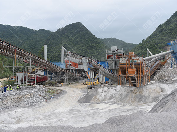 河卵石制砂生產線 河卵石制砂生產線