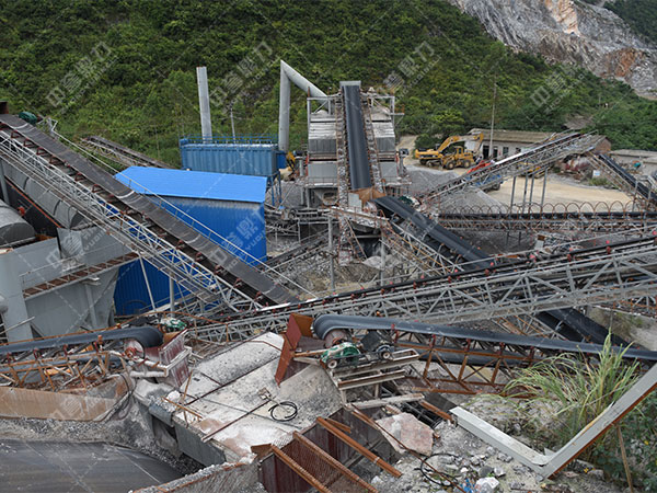 石灰石破碎生產線 石灰石破碎生產線
