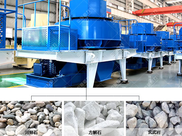 沖擊式破碎機應用范圍