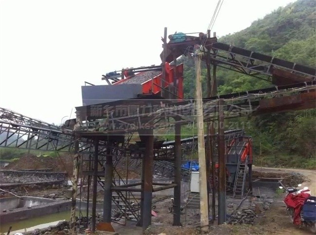 時產300噸石灰石生產線客戶案例 時產300噸石灰石生產線客戶案例