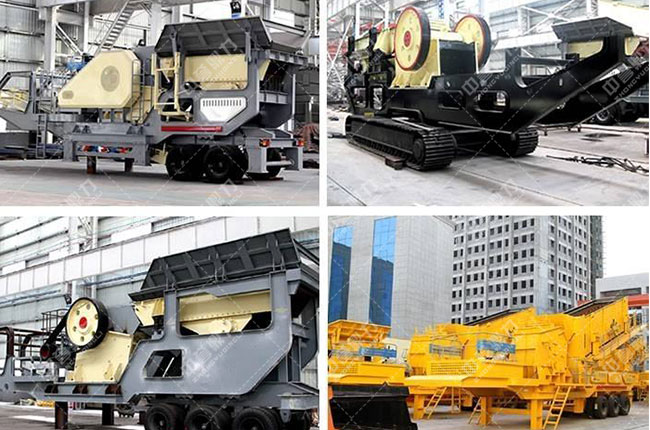 移動(dòng)式石子破碎機(jī) 移動(dòng)式石子破碎機(jī)