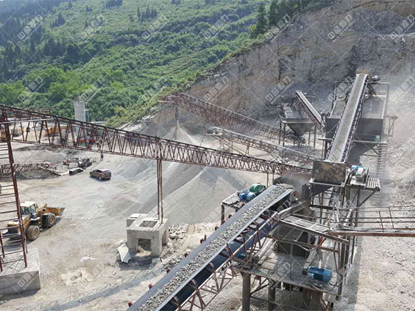 重慶大型時產1200噸石料廠