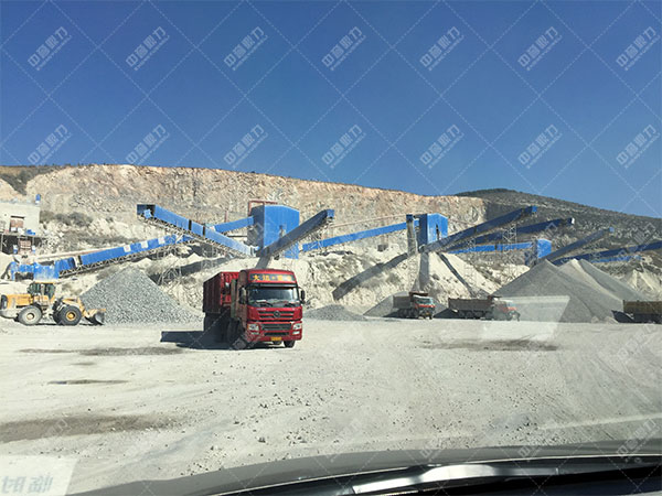 重慶大型時產1200噸石料廠