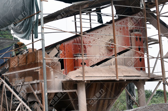 廣西桂林臨桂縣順成石料廠時產(chǎn)600噸砂石生產(chǎn)線