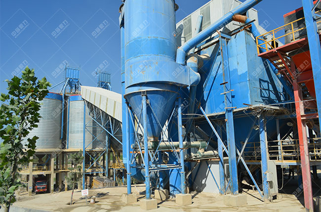河北中聯水泥時產1000噸水泥骨料生產線現場案例展示4