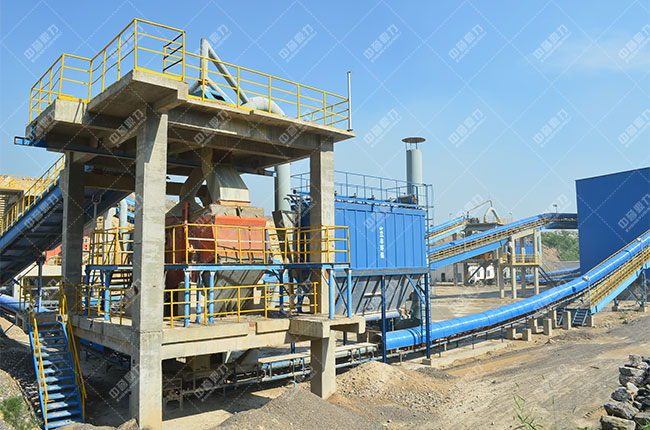 河北邯鄲時產300噸破碎生產線案例展示