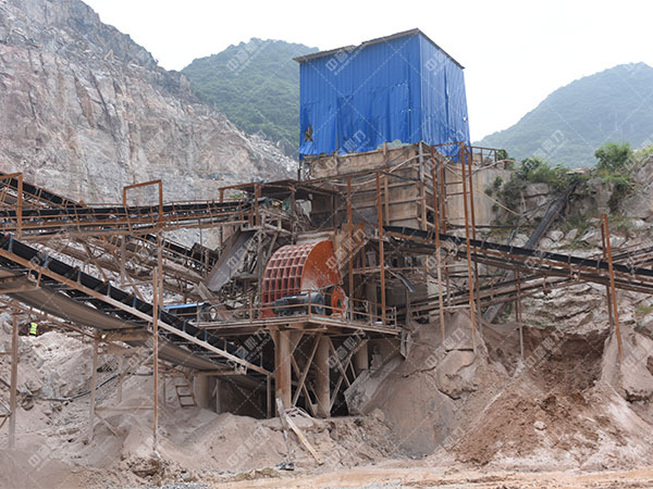 砂石廠生產線流程配置