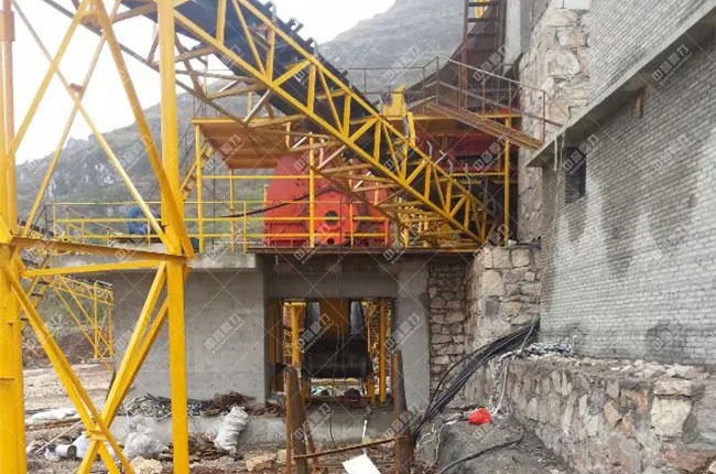 貴州貴陽一建時(shí)產(chǎn)1200噸砂石骨料生產(chǎn)線案例展示