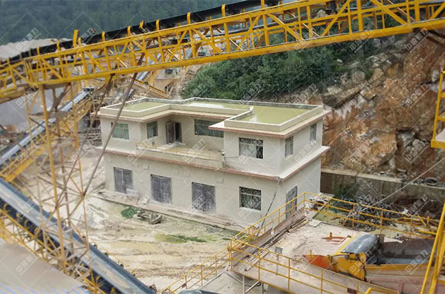 貴州惠水滿告時產(chǎn)1000噸砂石生產(chǎn)線案例展示2