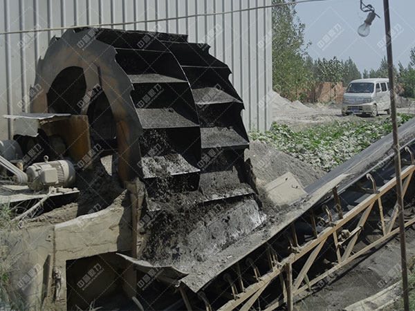 制砂生產(chǎn)用輪斗式洗砂機