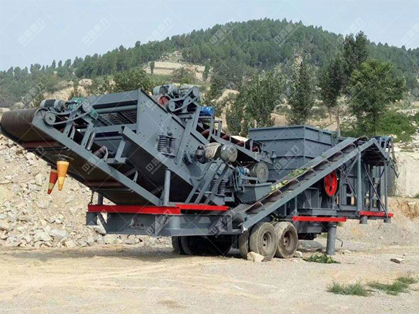 移動式的破碎機