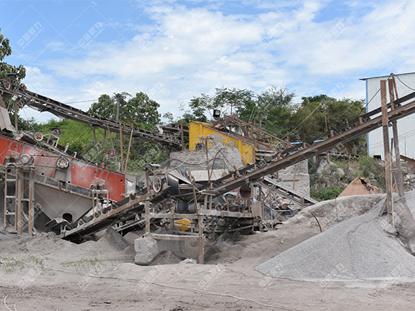 時(shí)產(chǎn)100噸制砂生產(chǎn)線