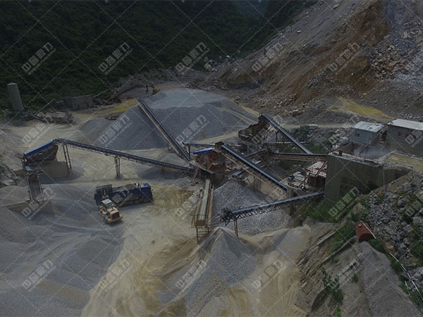 時產1500噸砂石生產線