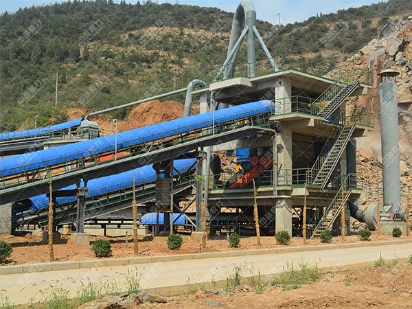 時產500噸以上石子生產線