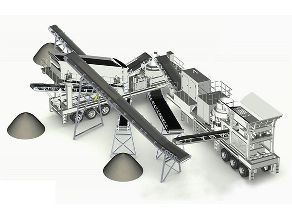 移動制砂機生產線