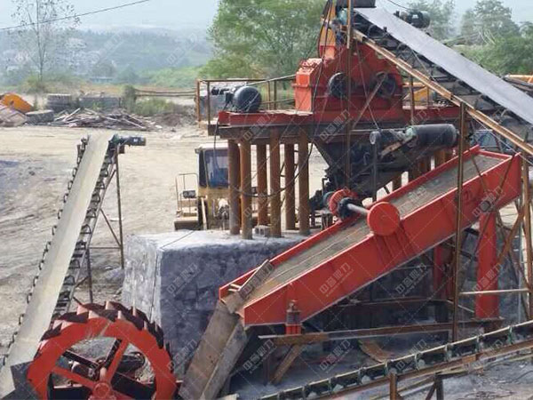 輪式水洗砂機械 輪式水洗砂機械