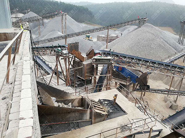 碎石機械設備生產線