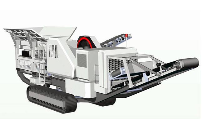成套大型車載石料加工設備