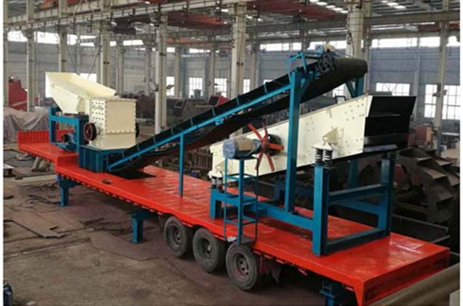 移動式人工制砂機器