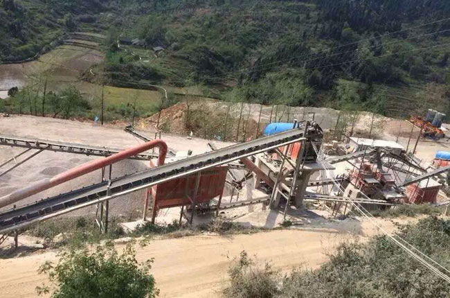 江西宜春時(shí)產(chǎn)500噸石料生產(chǎn)線