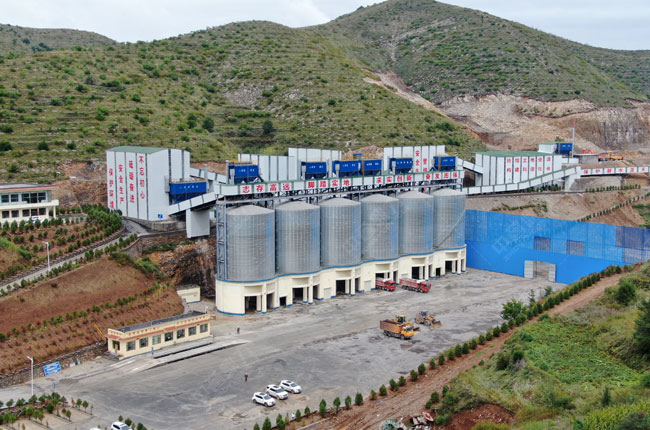 山西馳峰新能源時產(chǎn)1000噸制砂生產(chǎn)線