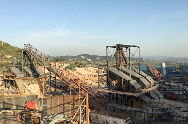 山西遠東采石有限公司時產1200噸生產線