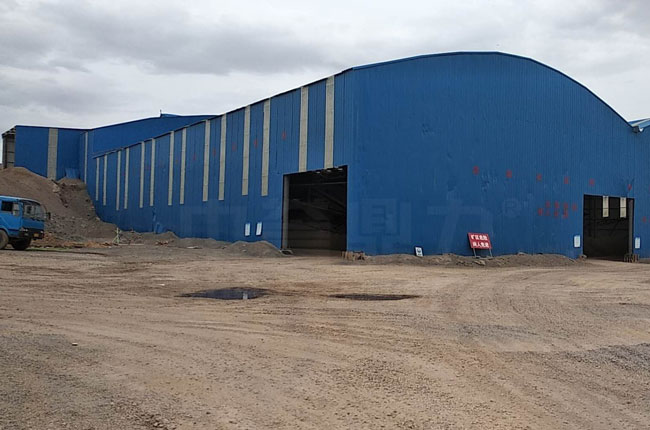 內蒙古豐鎮市時產400噸玄武巖石子生產線