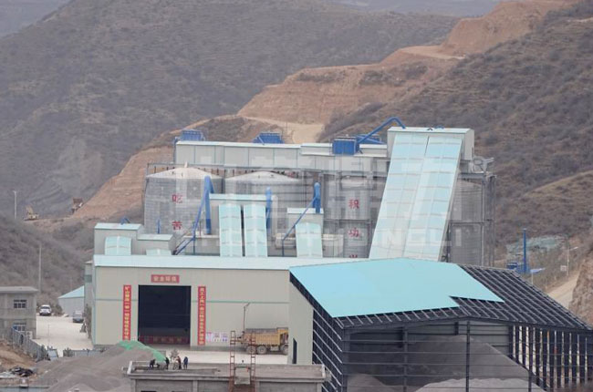 甘肅平涼興盛礦業年產300萬噸砂石骨料生產線