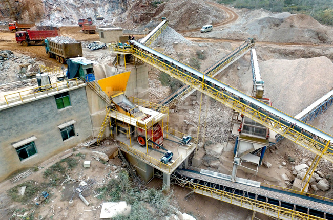 湖南婁底時產(chǎn)500噸制砂生產(chǎn)線